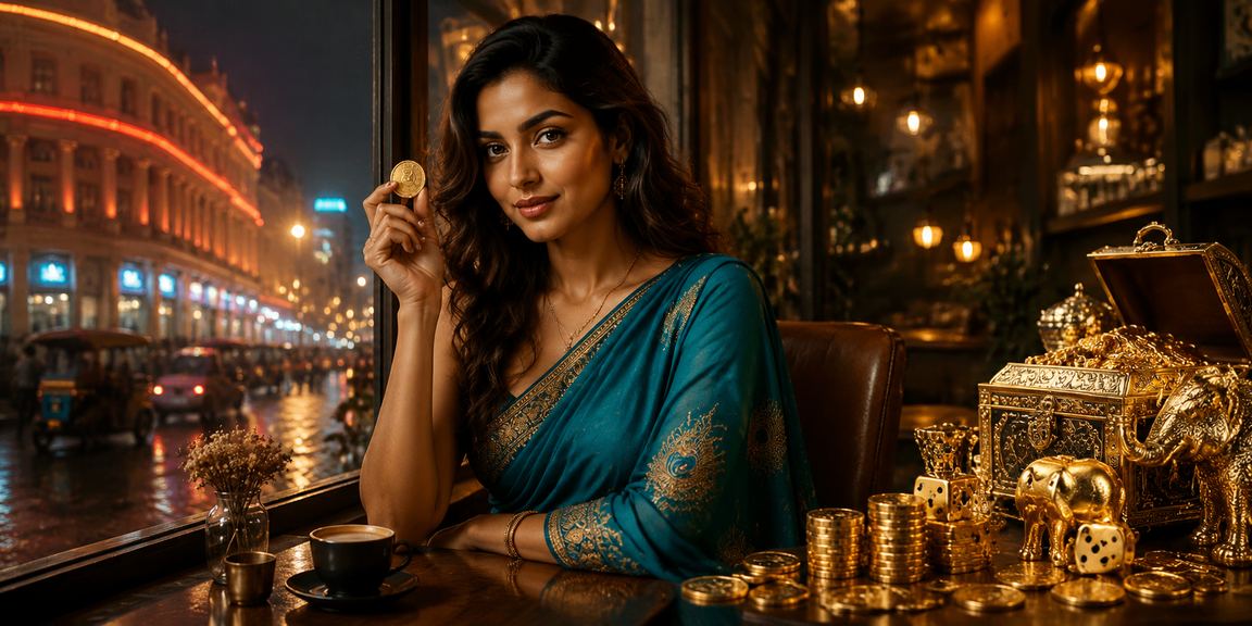 User enjoying mobile betting on cricket and slots